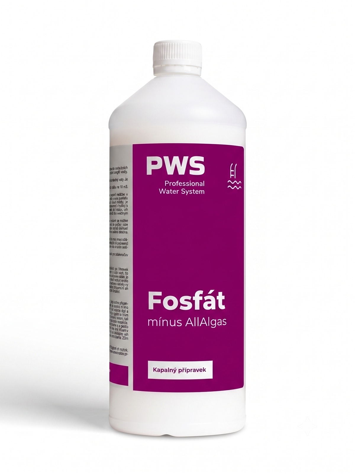 Fosfát mínus AllAlgas na odstranění fosfátů z bazénové vody